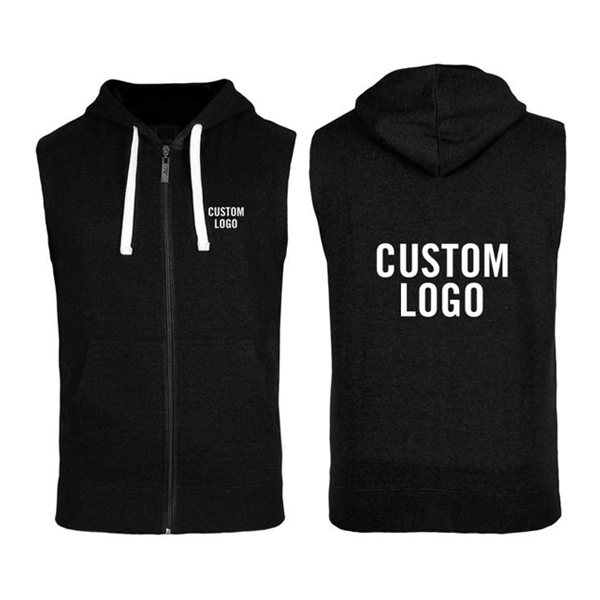 Custom on sale sleeveless hoodies